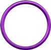 Pink aluminum sling rings for baby carriers